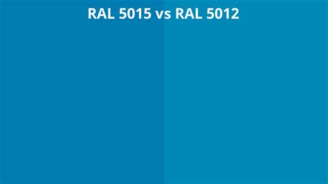 ral 5015 vs 5012.